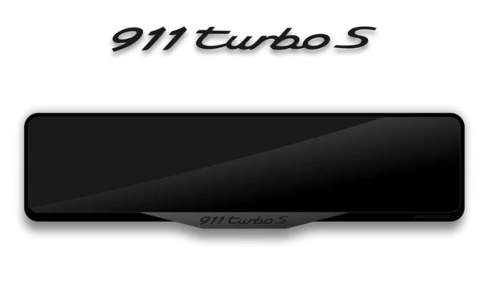 Porsche : Kentekenplaathouders - Xtreme - Set van 2 stuks