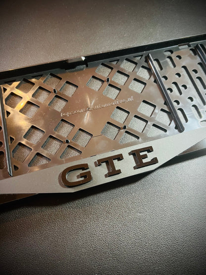 VW GTE : Kentekenplaathouder